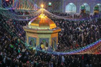 تحویل سال 98 در حرم مطهر رضوی