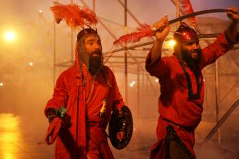 مراسم خیمه سوزان عصر عاشورا